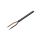 Przewód głośnikowy, 2x1,5mm2, linka, OFC, czarny, nieekranowany C275 LSZH