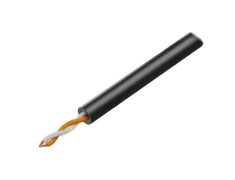 Przewód głośnikowy, 2x16AWG, linka, OFC, czarny, nieekranowany TSK101