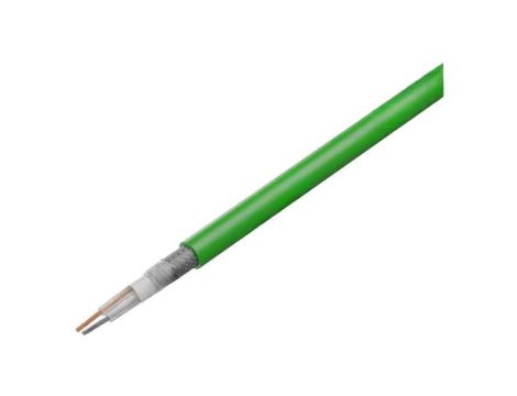 Przewód mikrofonowy, 2x0,35mm2, zielony, OFC, -1570C C128 GREEN