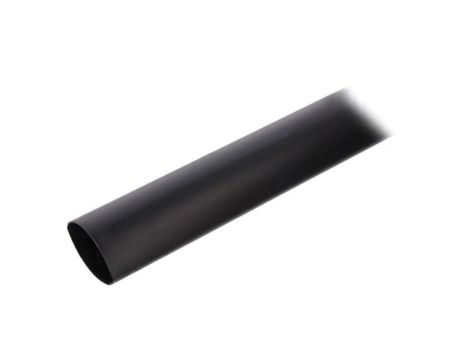 Rurka termokurczliwa, 4: 1, 40mm, L: 1m, czarny, Gr.ścianki: 2,5mm 323-10400