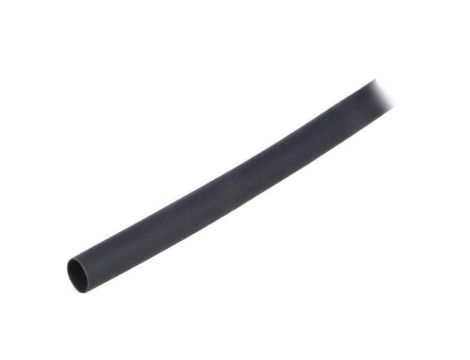 Rurka termokurczliwa, 3: 1, 6mm, L: 1m, czarny, poliolefin 319-00600