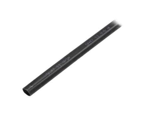 Rurka termokurczliwa, z klejem, 4: 1, 11mm, L: 1,2m, czarny 301-10022