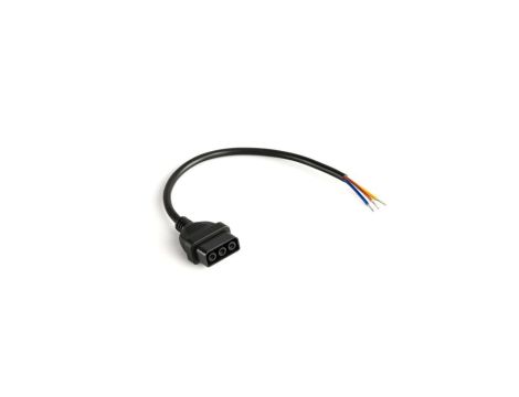 Wtyczka Zasilająca 30cm 230V Czarna VL-BNL02-F01B VIDEX
