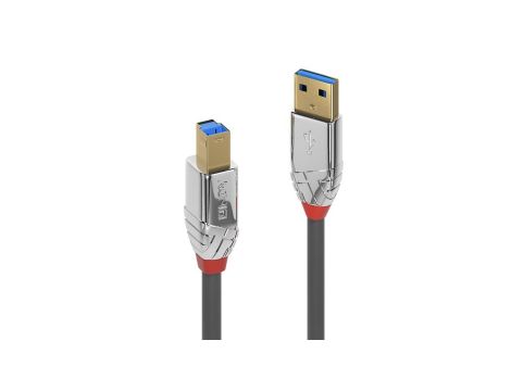 Kabel USB 3.2 typu A na B o długości 2 m, 5 Gb/s, Cromo Line