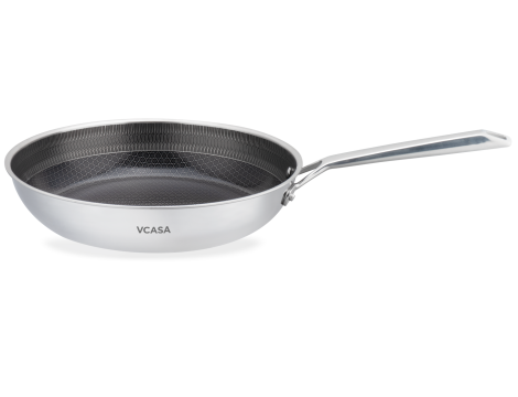 VCASA PATELNIA STAL NIERDZEWNA TRI-PLY Z POWŁOKĄ CERAMICZNĄ PPG FUSION EDGE 28cm - 2