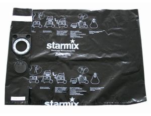 Worki STARMIX PE Azbest 25/35 polietylen, kpl 5 szt
