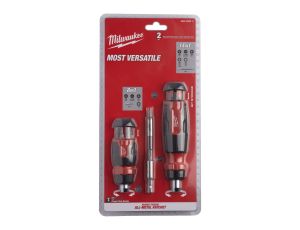 Milwaukee - 2 wkrętaki: kompaktowy z grzechotką 8w1 i uniwersalny 14w1 - 4932492811 - opakowanie 6 szt. Cena za kpl. - image 2