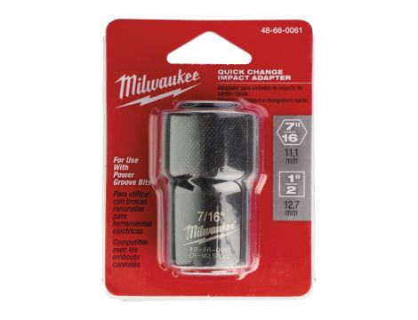 Milwaukee - Adapter z napędem kwadratowym i sześciokątnym - 48660061 - 2
