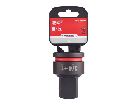 Milwaukee - Adapter nasadek udarowych 3/4" - 1" Hex - 4932480406 - 2