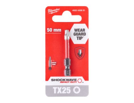Milwaukee - Bit udarowy Shockwave TX25 50mm - 4932430881 - 2