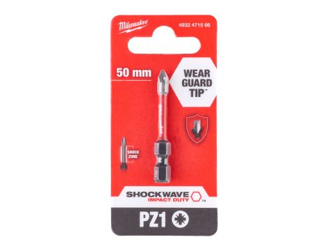 Milwaukee - Bit udarowy ShW PZ1  50mm - 4932471566 - 2