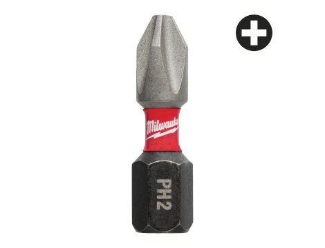Milwaukee - Bity udarowe Shockwave PH2 25mm-2szt. - 4932430852