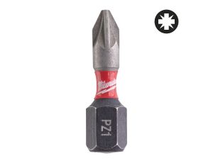 Milwaukee - Bity udarowe Shockwave PZ1 25mm-2szt. - 4932430860