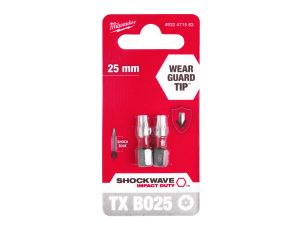 Milwaukee - Bity udarowe ShW TX BO25 25mm-2 szt. - 4932471583 - image 2