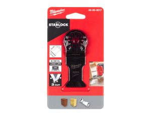 Milwaukee - Brzeszczot 3-ostrzowy bimetalowy 35x42mm do cięcia wgłębnego - 48906017 - image 2