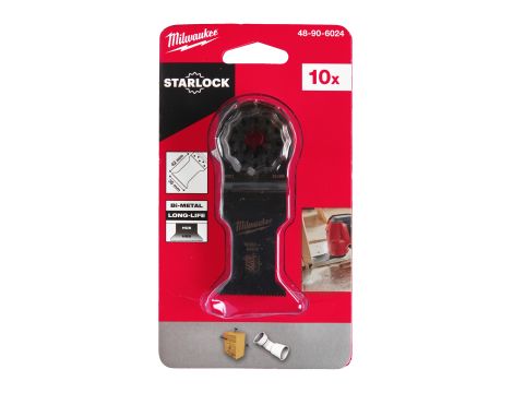 Milwaukee - Brzeszczot bimetalowy 35x42mm do cięcia wgłębnego - 10 szt. - 48906024 - 2