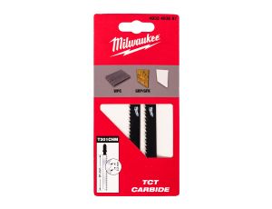 Milwaukee - Brzeszczot do wyrzynarki z TCT do tworzyw sztucz.2szt - 4932493687 - image 2
