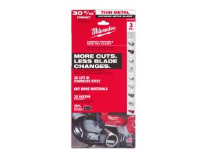 Milwaukee - Brzeszczot premium do piły taśmowej 776,29x12/14 - 3 szt. - 48390631 - image 2