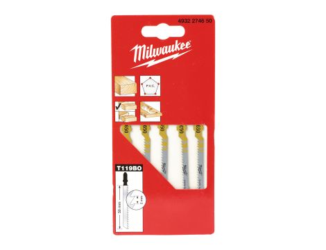 Milwaukee - Brzeszczoty 50/2 mm 1 op. = 5 szt. - 4932274650 - 2