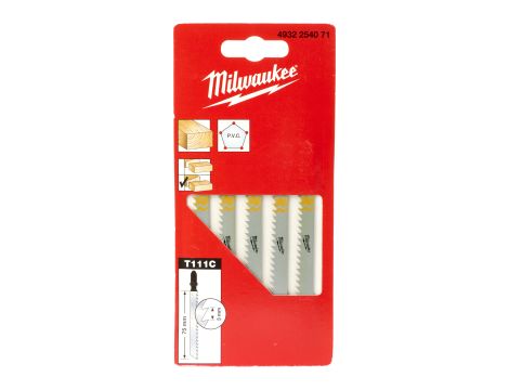Milwaukee - Brzeszczoty 75/3 mm 1 op. = 5 szt. - 4932254071 - 2