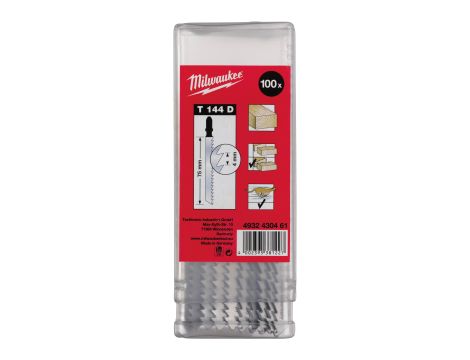 Milwaukee - Brzeszczoty 75/4 mm 1 op. = 100 szt. - 4932430461 - 2