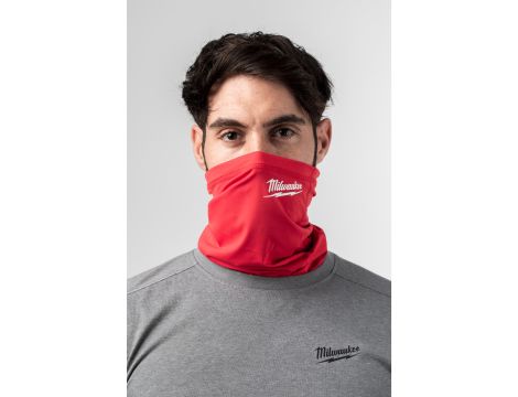 Milwaukee - Chusta na twarz i szyję Premium czerwona - 4932493094