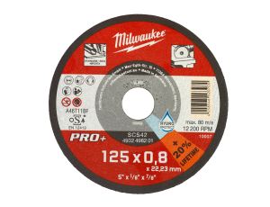 Milwaukee - Cienka tarcza do metalu wypukła Pro+ 125x0,8mm - 4932498201 - opakowanie 50 szt. Cena za szt. - image 2