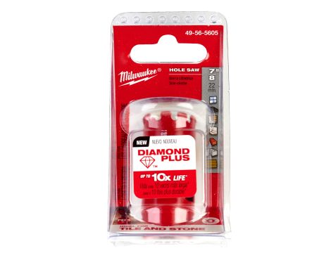 Milwaukee - Diamentowa piła walcowa Ø 22mm - 49565605 - 2