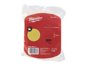 Milwaukee - Gąbka polerska żółta, lekko ścierna 160/20 mm - 2 szt. - 4932492317 - image 2