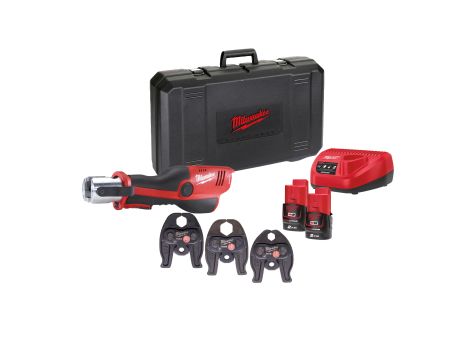 Milwaukee - M12HPT-202C V-SET-FL SK.ZACISKARKA HYDR. - 4933443100