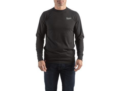 Milwaukee - HTLSBL-S T-shirt z długim rękawem - czarny - 4932492983