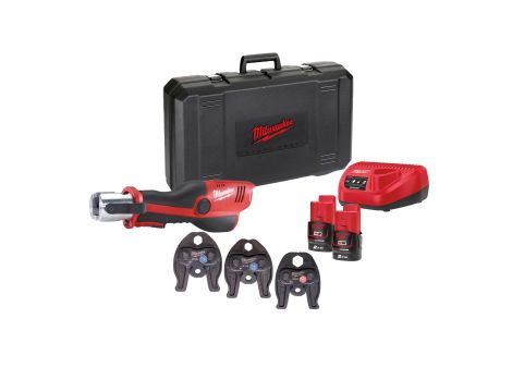 Milwaukee - M12HPT-202CV-SET2-FL SK.ZACISKARKA HYDR. - 4933459382