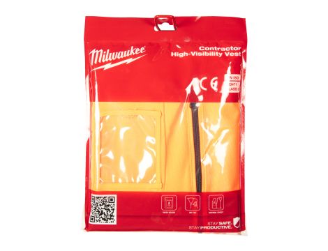 Milwaukee - Kamizelka o intensywnej widzialności BASIC pomarańczowa - S/M - 4932493998 - 2
