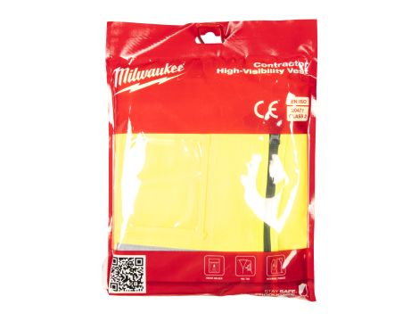 Milwaukee - Kamizelka o intensywnej widzialności BASIC żółta - 4XL/5XL - 4932493997 - 2