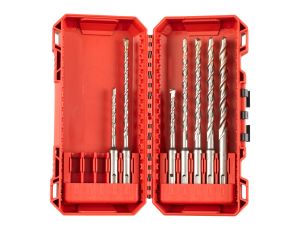 Milwaukee - Kaseta wierteł udarowych SDS Plus M2 Ø5,6,8 x 110 i Ø6,8,10,12 x 160 mm - 4932492116