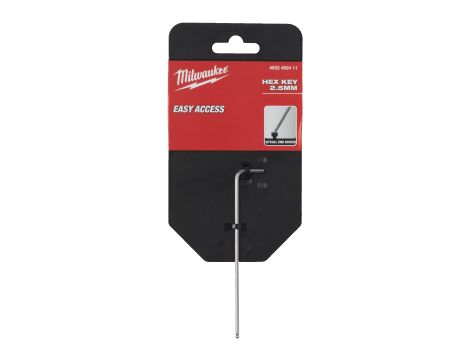 Milwaukee - Klucz imbusowy Hex 2,5mm - 4932492411 - 2