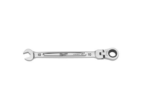 Milwaukee - Klucz płasko-oczkowy MAXBITE™ z ruchomą główką grzechotki 10 mm - 1 szt. - 4932480183