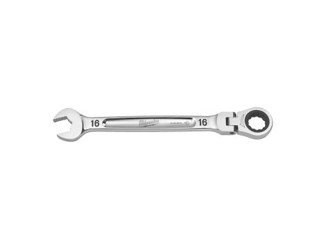 Milwaukee - Klucz płasko-oczkowy MAXBITE™ z ruchomą główką grzechotki 16 mm - 1 szt. - 4932480189
