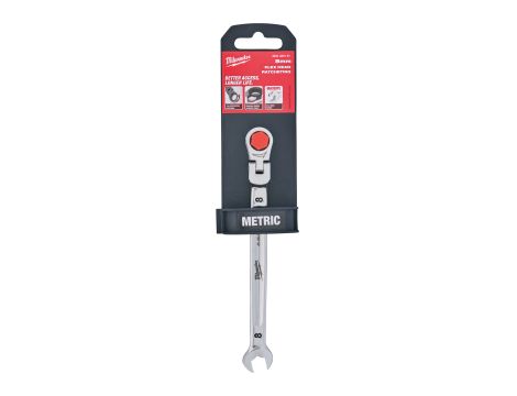 Milwaukee - Klucz płasko-oczkowy MAXBITE™ z ruchomą główką grzechotki 8 mm - 1 szt. - 4932480181 - 2