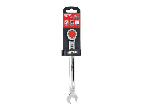 Milwaukee - Klucz płasko-oczkowy z grzechotką Maxbite 13 mm - 1 szt. - 4932471506 - 2