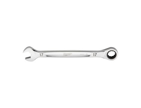 Milwaukee - Klucz płasko-oczkowy z grzechotką Maxbite 17 mm - 1 szt. - 4932471510