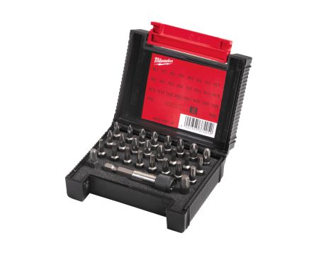 Milwaukee - Komplet 27 szt. końcówek wkrętakowych w kasecie - 4932352747