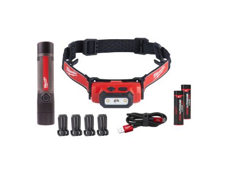 Milwaukee - L4 FMHLLED-302 Zestaw promocyjny - 4933492105