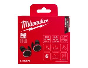 Milwaukee - L4RLEPB-301 Zatyczki do uszu z bluethooth ładowane przez USB - 4933478750 - image 2