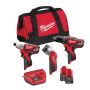 Milwaukee - M12BPP3A-202B-ZESTAW POWERPACK - 4933441225 - 3