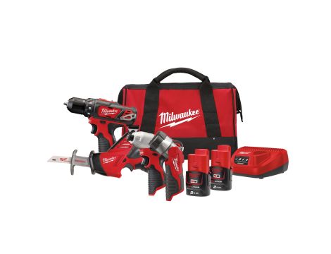 Milwaukee - M12BPP4A-202B-ZESTAW POWERPACK - 4933441240