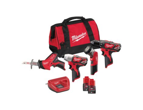 Milwaukee - M12BPP4A-202B-ZESTAW POWERPACK - 4933441240 - 2