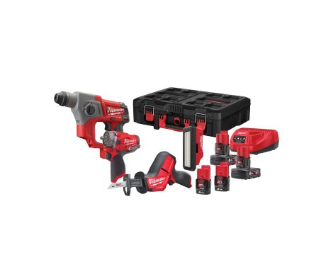 Milwaukee - M12FPP4C-624PEU ZESTAW POWERPACK - 4933492515