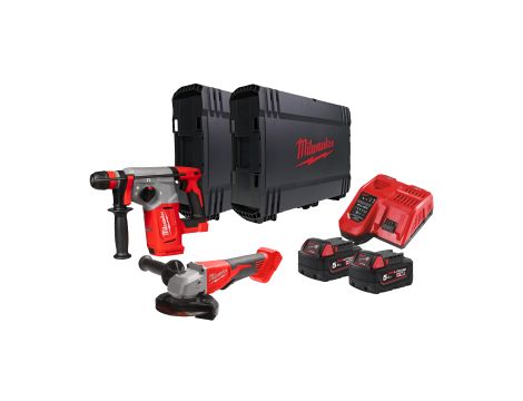 Milwaukee - M18BLPP2G-502X Zestaw Elektronarzędzi Bezszczotkowych - 4933498575