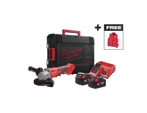 Milwaukee - M18BLSAG125XPDMC-402X ZESTAW POWERPACK - 4933499460